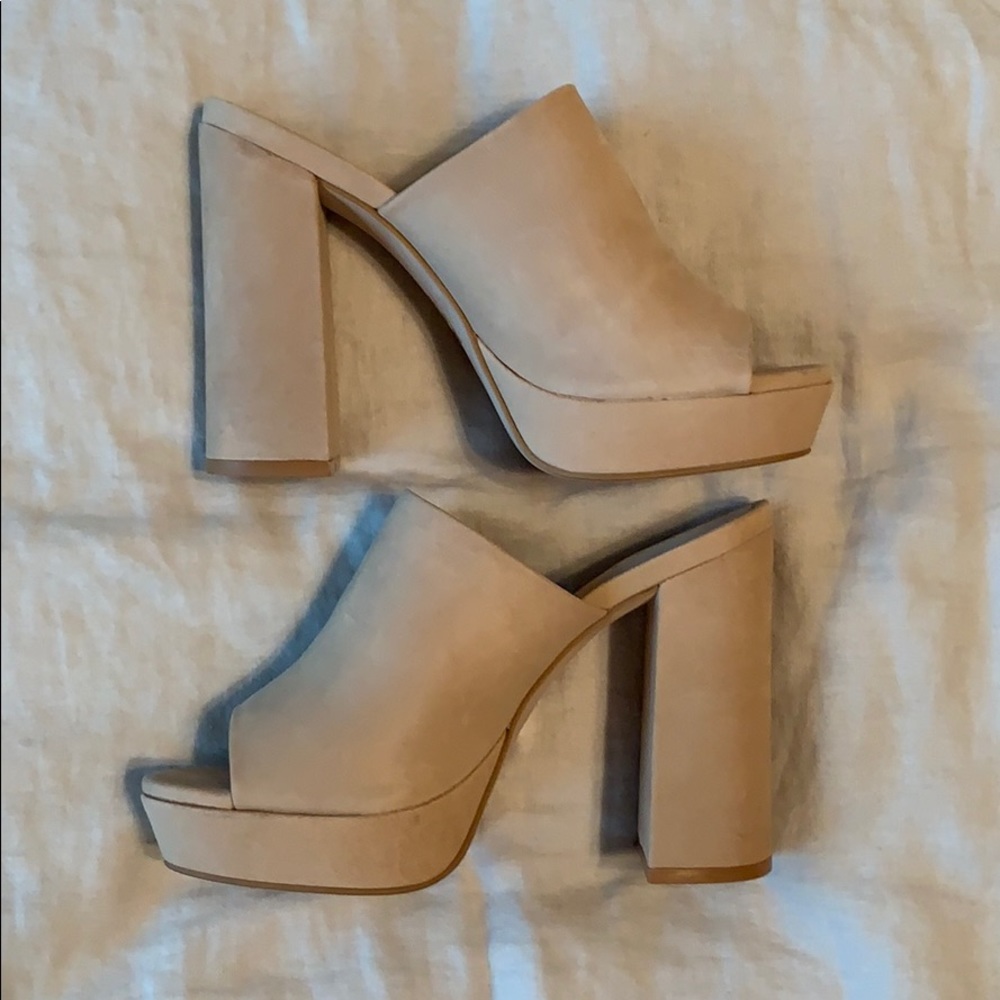 Office London High Heeled Mules